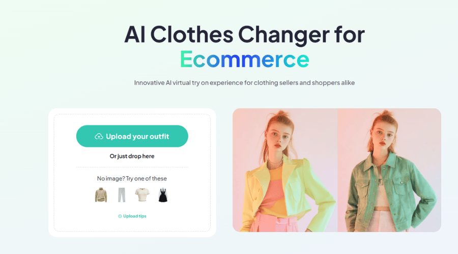 AI clothes changer Fitroom