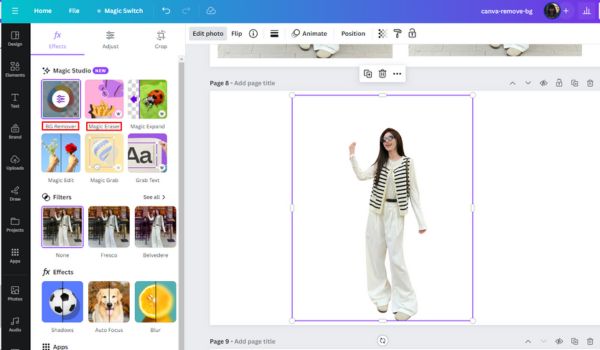 Using Canva to edit eBay product images online