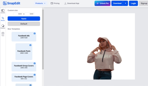 Change white background for Ebay product images