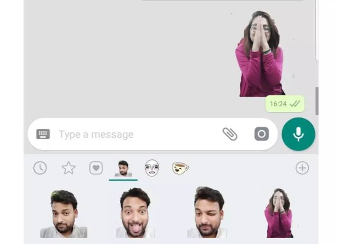 Add stickers to whatsapp