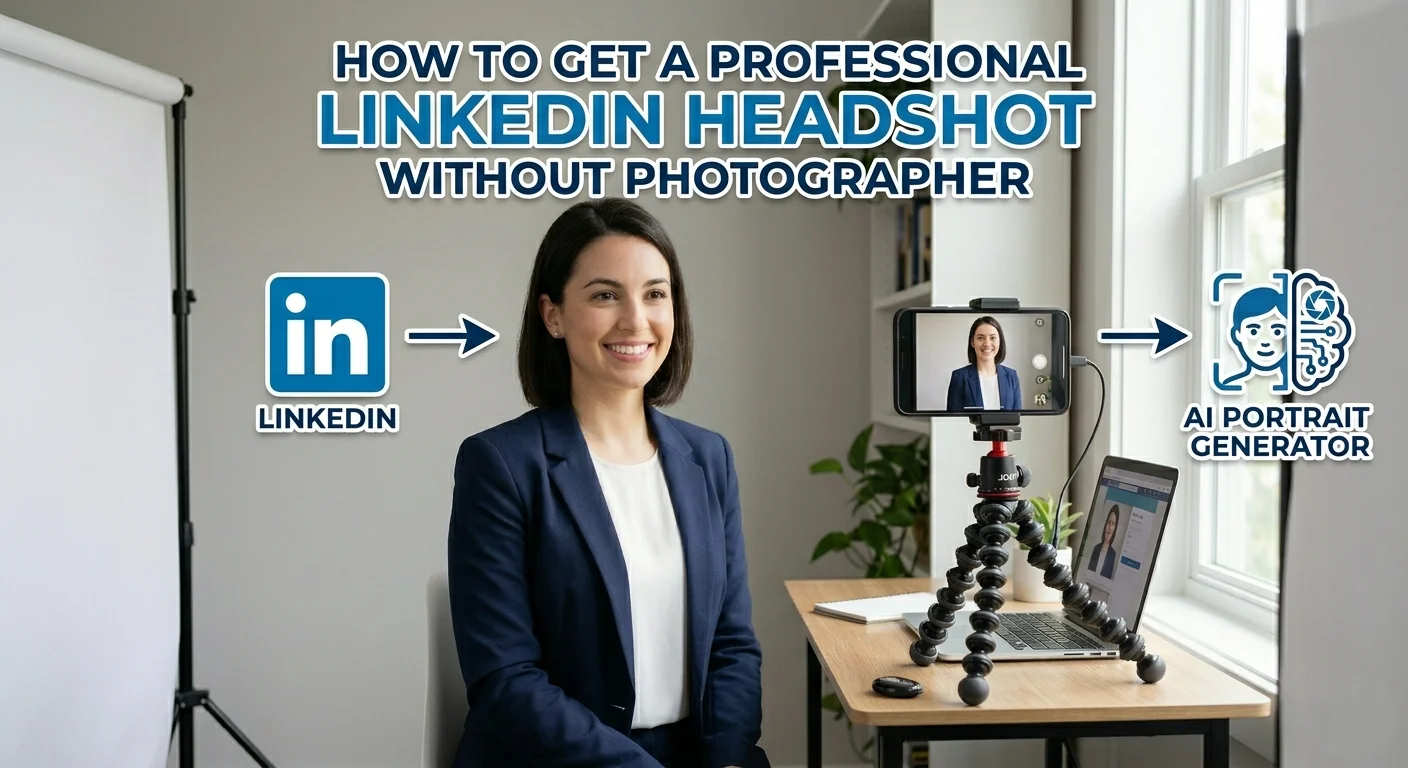 How to Create a LinkedIn Headshot Without a Professional Photoshoot