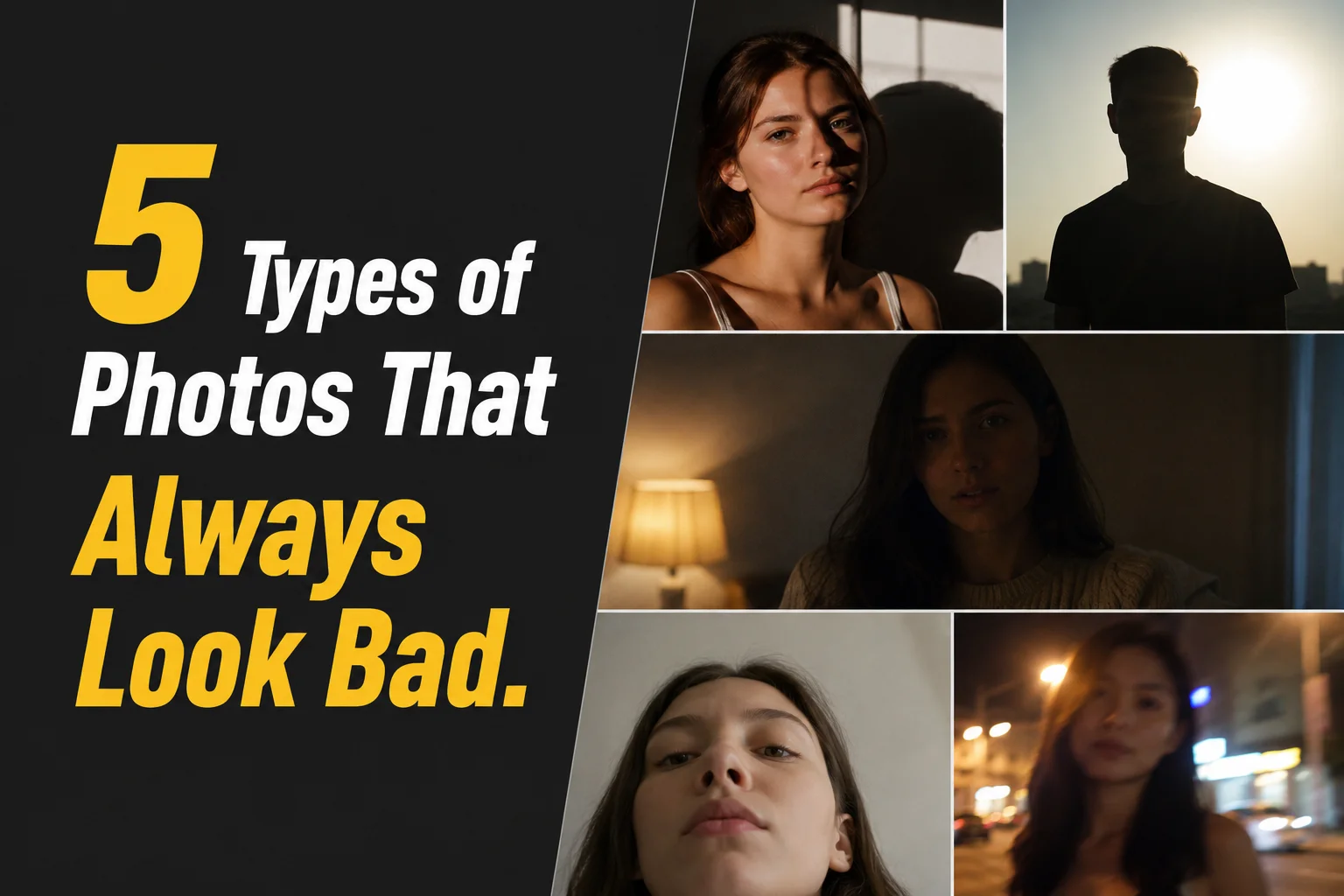 5 Types Of Photos That Always Look Bad (And How to Fix Them with AI)