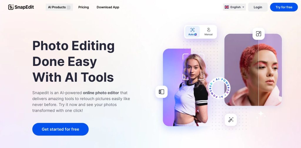 SnapEdit is one of the best free editing tools for Shopify images