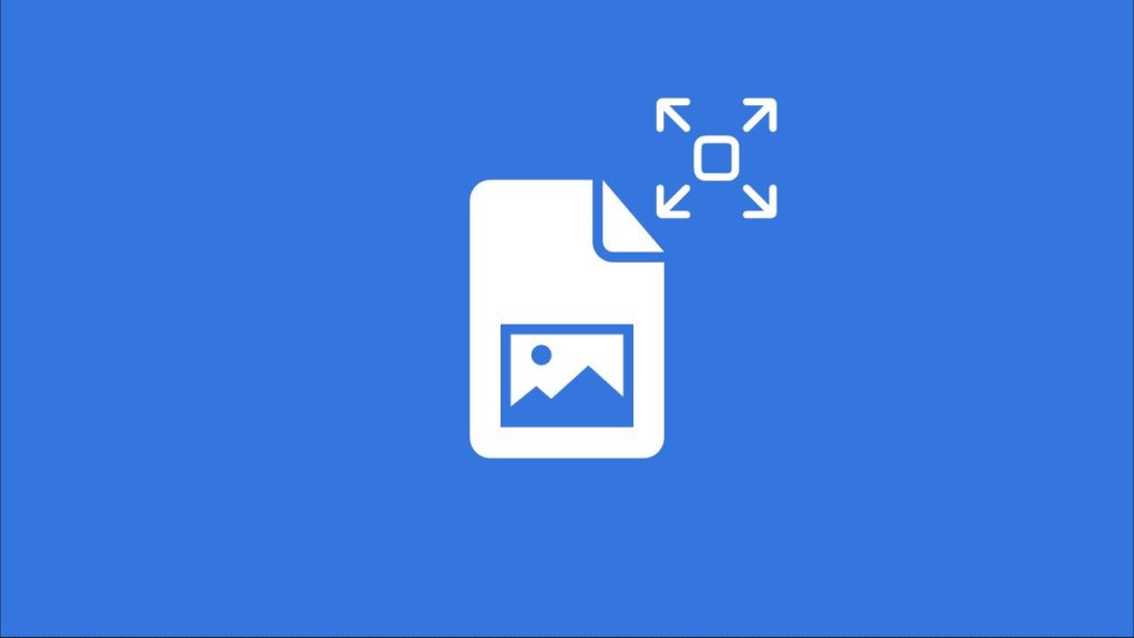 Resize images for websites
