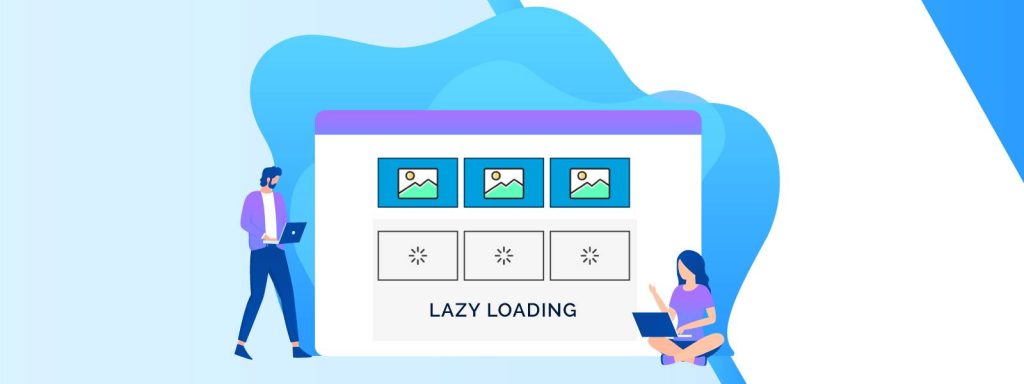 Lazy loading images on websites