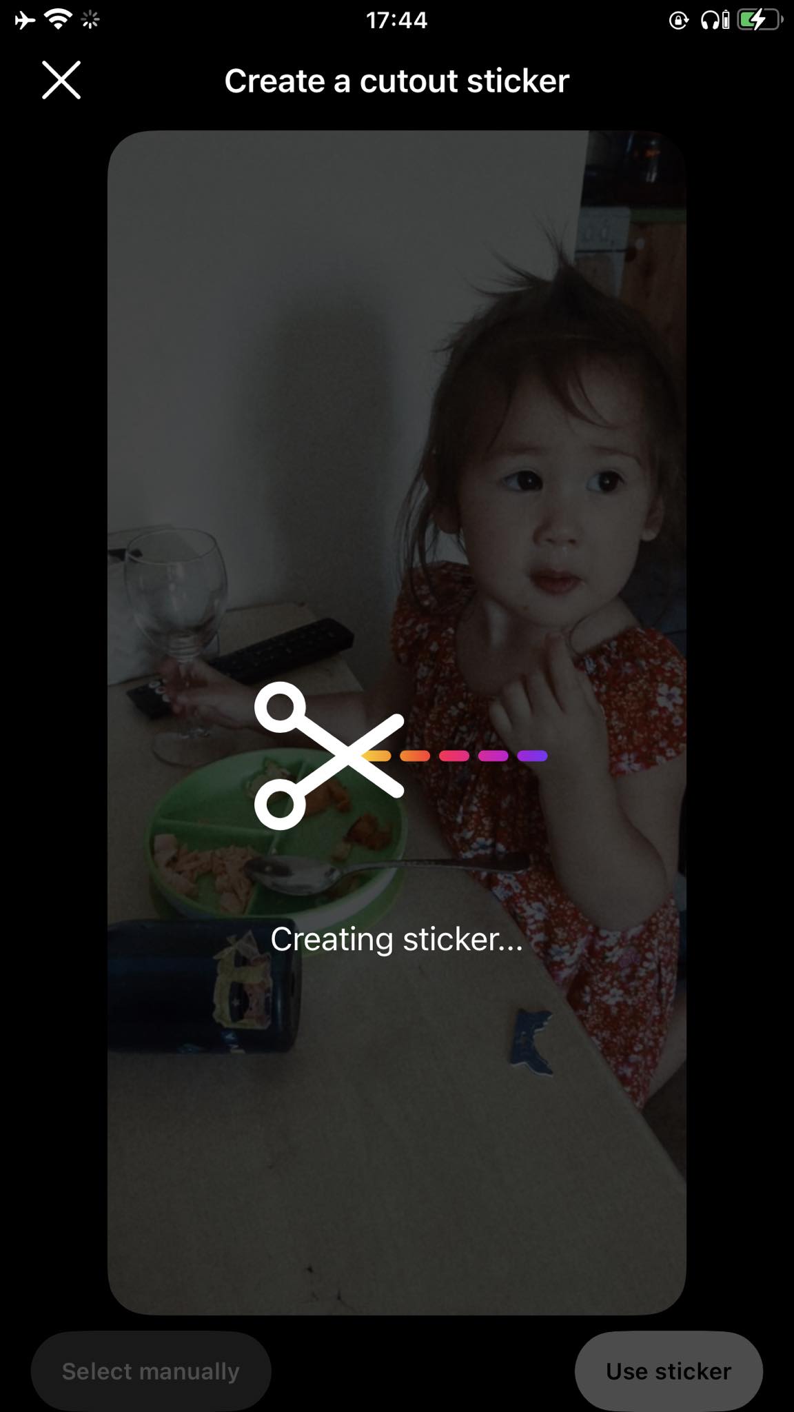 Create instagram cutout