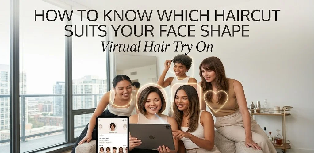 Which Haircut Suits My Face Shape? Try It On Your Photo First