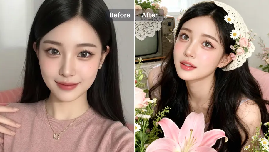 AI fantasy and cartoon portrait styles