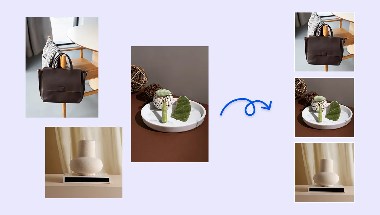 An auto crop keeps the whole subject intact